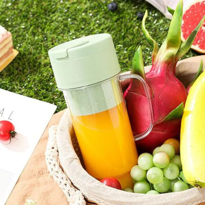Portable Mini Juicer Blender with Straw Cup (500ml)